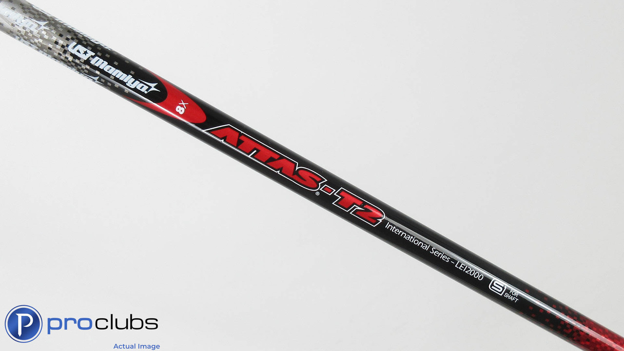 NEW UST MAMIYA ATTAS T2 8 X-FLEX DRIVER / WOOD SHAFT 46